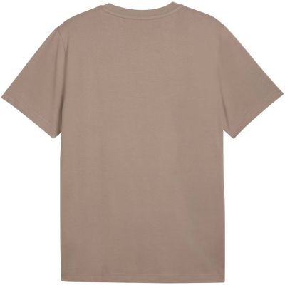 3. Puma Wardrobe Ess T-Shirt für Herren, dunkelbeige, 629644, Größe 81