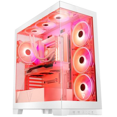 28. MODECOM VOLCNO SPACE APEX ARGB MIDI WEISSES GEHÄUSE