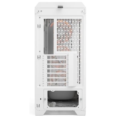 6. Fractal Design Meshify 3 Ambience Pro RGB Clear Tint White Gehäuse