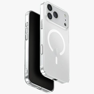 Uniq Airsuit Hülle für iPhone 17 Pro Max Magclick Charging - Transparent