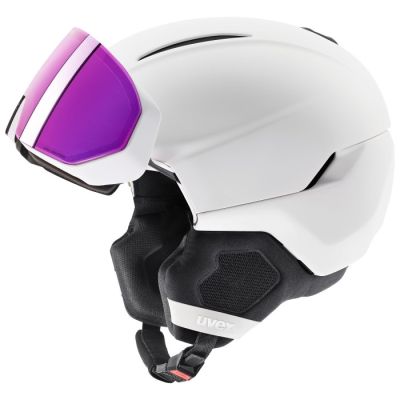 6. Uvex Skihelm horizon CV, Weiß