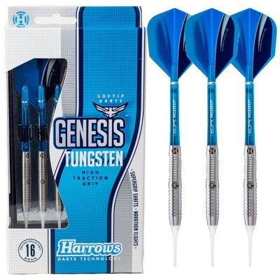 4. Harrows Genesis Tungsten Softip Dartpfeile HS-TNK-000013289