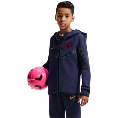 Nike FC Barcelona Tech Fleece Kinder-Sweatshirt Marineblau II3722 498