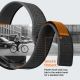 6. Spigen Athlex Airna Garmin Schnellverschluss-Armband 22 mm – Schwarz und Orange