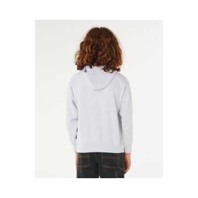 2. RIP CURL Eternal Shred Logo Hood-Boy Grau