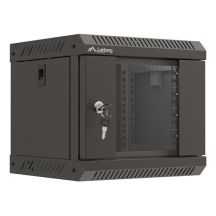 Lanberg WF11-3304-10B 4HE Rack-Wandschrank Schwarz