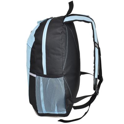 3. Jugendrucksack hellblau-schwarz SEMI LINE
