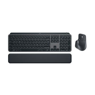 3. MX Keys S Kabelloses Tastatur- und Maus-Set – Graphit, Deutsche Version