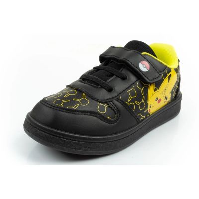 3. Leomil Kinder-Sportschuhe Pokémon-Sneaker, leicht, mit Klettverschluss, schwarz