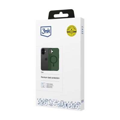 6. 3mk Smoke MagCase für iPhone 17 - Grün-Transparent