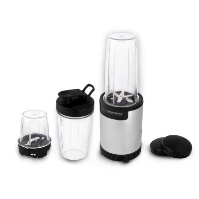 17. Esperanza NUTRI BOMB EKM030 Sportmixer zum Zerkleinern (900W; schwarz und silber)