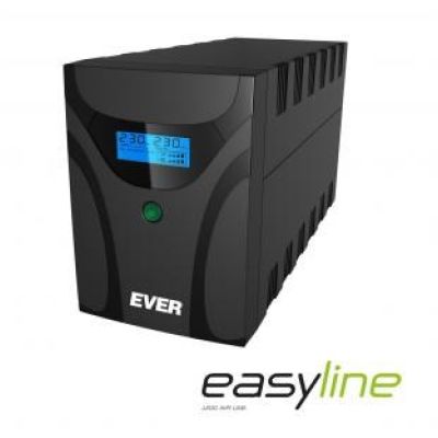 Ever EASYLINE 1200 AVR USB Line-Interactive-Technologie 1,2 kVA 600 W 4 x Netzsteckdosen