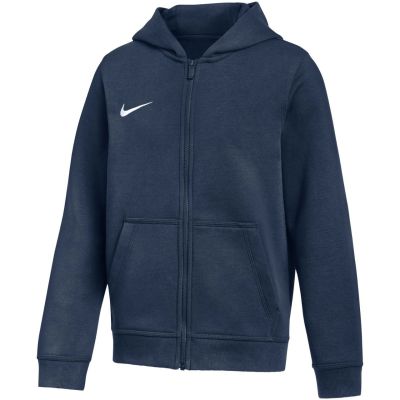 3. Nike Park 26 Fleece-Kapuzenpullover mit durchgehendem Reißverschluss für Kinder, Marineblau, IB1232 410