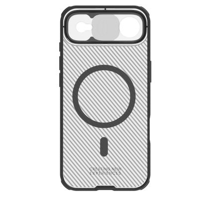 6. Nillkin CamShield Pro MagSafe-kompatible Hülle für iPhone 17 Air – Transparent Schwarz