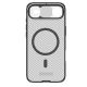 6. Nillkin CamShield Pro MagSafe-kompatible Hülle für iPhone 17 Air – Transparent Schwarz