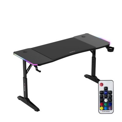 Huzaro Hero 3.6 RGB Schwarzer Gaming-Schreibtisch