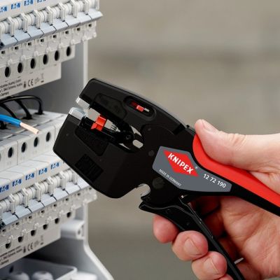 24. KNIPEX 12 72 190 Isolierabisolierzange