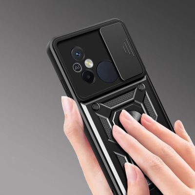 5. Tech-Protect CamShield Pro Hülle für Xiaomi Redmi 12C – Schwarz