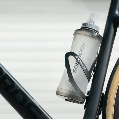 6. Rockbros 350017001 Softflask Trinkflasche 500 ml - weiß