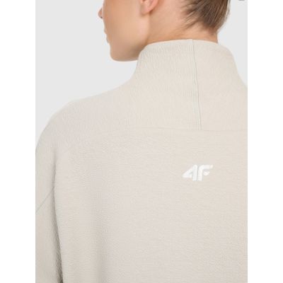 6. Damen-Sweatshirt 4F Yoga und Pilates 4FWAW25TFSWF589-12S