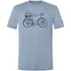 4. Herren-T-Shirt SUPER.NATURAL M WANDER WHEEL TEE, weiß