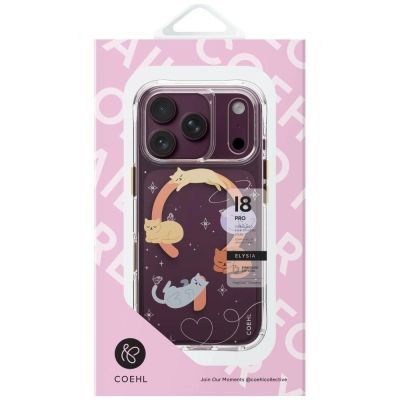 5. Uniq Coehl Elysie Magnetische Ladehülle für iPhone 18 Pro / 17 Pro – mehrfarbig