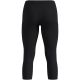 Damen-Laufleggings 3/4 ODLO Tights 3/4 ESSENTIAL, schwarz