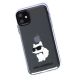 3. Karl Lagerfeld Ikonik Choupette Hülle für iPhone 11 / Xr - Transparent
