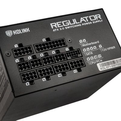 6. Kolink Regler-Netzteilmodul 850 W 20+4 Pin ATX Schwarz