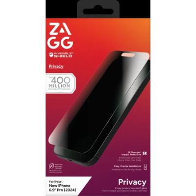 ZAGG InvisibleShield Glass Elite Privacy für iPhone 16 Pro Max