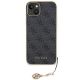 3. Guess 4G Charms Collection Hülle für iPhone 15 Plus – Grau