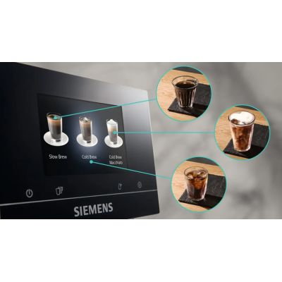 13. Siemens TQ715R03 EQ700 Espressomaschine (silber; 19 bar)