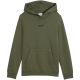 2. Puma ESS Kapuzenpullover mit zentriertem Logo, Größe S, Nr. 1, für Kinder, Khaki, 692976 86