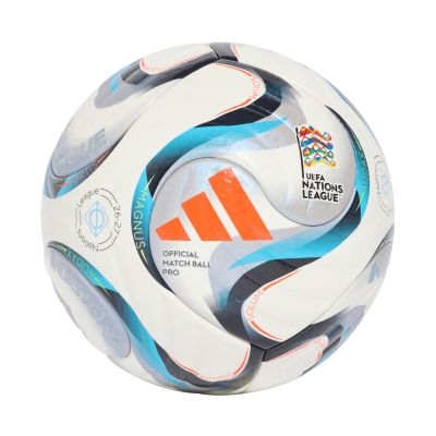 Adidas UEFA Nations League 26/27 Profi-Fußballtrikot Weiß, Blau, Orange KE7539