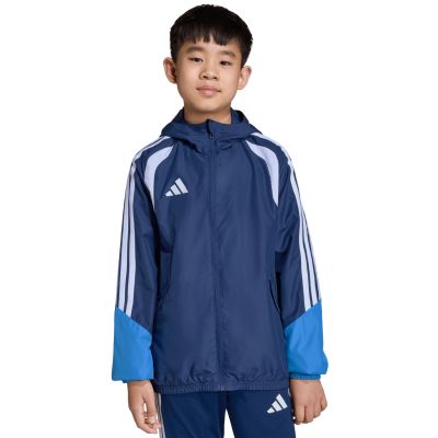 4. adidas Tiro 26 Competition Allwetter-Kinderjacke Blau JL7300