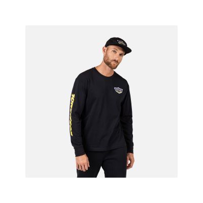 2. ROSSIGNOL SUPER LS TEE Unisex Schwarz