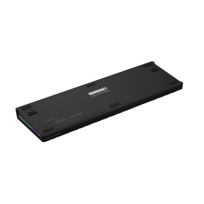 6. HATOR Skyfall Pro Wireless 100 Gaming-Tastatur USB + RF Wireless + Bluetooth QWERTZ US Englisch Schwarz, Grau