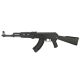 2. Cyma AK47 Tactical Black AEG-Gewehr, Kaliber 6 mm (Komplett mit Akku und Ladegerät)