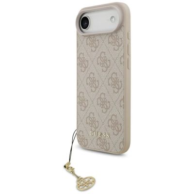 Guess 4G Charms Collection MagSafe Hülle für iPhone Air – Pink