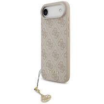 Guess 4G Charms Collection MagSafe Hülle für iPhone Air – Pink