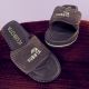 7. Kubota Flip-Flops aus Cord mit Klettverschluss, Graphit KUBKRZ-AW23-02-28