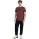 12. Herren T-Shirt 4F M2961 dunkelbraun 4FWAW25TTSHM2961 80S