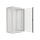 14. Lanberg WF01-6422-10S Rack-Schrank (22 HE; 1080 mm / 600 mm / 450 mm; Wandmontage; Glas; 19 Zoll; grau)