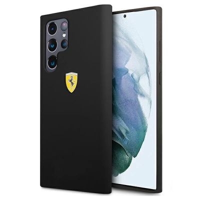 Ferrari FESIHCS22LBK S22 Ultra S908 schwarz/schwarz Hardcase On Track Silicone