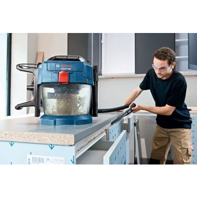 10. Bosch GAS 18V-10L Professional Schwarz, Blau