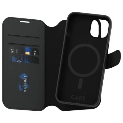 2. CARE by PanzerGlass Feature Tango 2in1 Wallet MagSafe Case für iPhone 13 / 14 - Schwarz