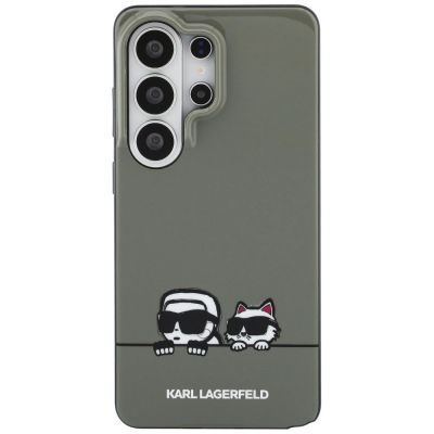 3. Karl Lagerfeld IML Peekaboo Karl&Choupette MagSafe Hülle für Samsung Galaxy S26 Ultra - Schwarz