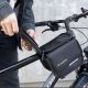 10. Wozinsky Fahrrad-Rahmentasche, wasserdichte Handyhülle, 1,5l, schwarz (WBB26BK)