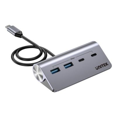 12. UNITEK ALUMINIUM-HUB USB-A/C 2X USBA 2X USBC 5GBP