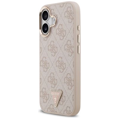 2. Guess 4G Triangle Logo MagSafe Case für iPhone 17 - Roségold